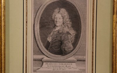 Engraved portrait François Girardon