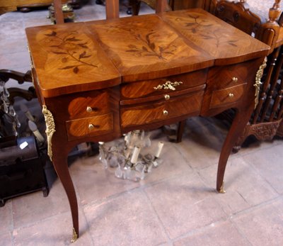 Floral marquetry dressing table