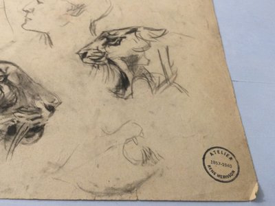 Drawing by René Hérisson
