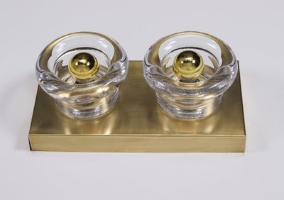 Pair of Double “Cylinder” Wall Lights