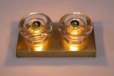 Pair of Double “Cylinder” Wall Lights