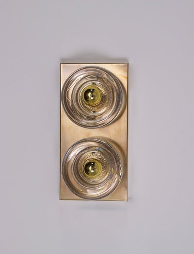 Pair of Double “Cylinder” Wall Lights