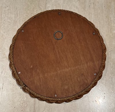 Round Rope Mirror by Audoux Minet