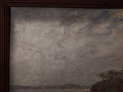 Vincent Ambrosini (1905–1982) Nachtlandschaft