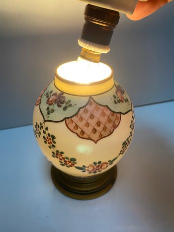 LUCE NOTTURNA PICCOLO IN PORCELLANA DI SANSON
