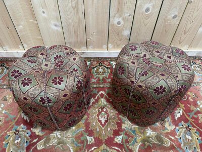 Paire de poids style orientaux 