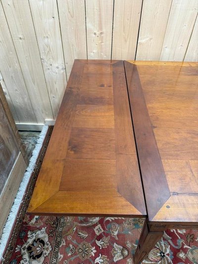 Louis XVI style cherry wood dining table