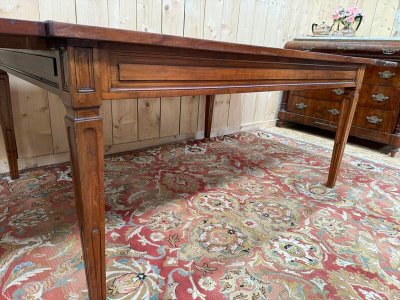 Louis XVI style cherry wood dining table