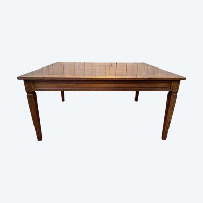 Esstisch aus Kirschholz im Louis XVI-Stil