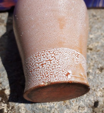 Zoomorph Eule glasierte Keramik Vase