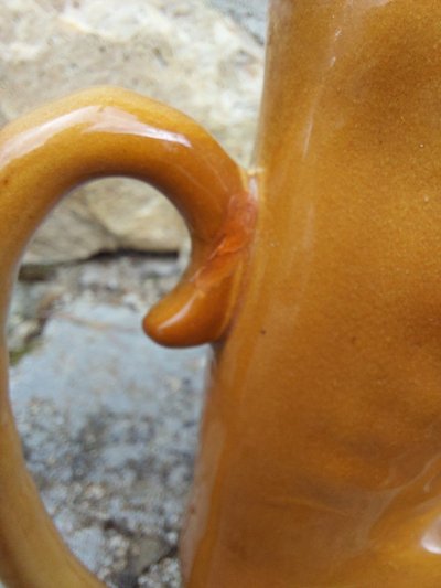 Zoomorphic jug Greyhound Saint-Clement