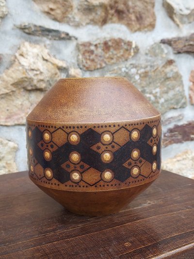 Henri Simmen (1880-1963) Vase Africaniste 1911-1912