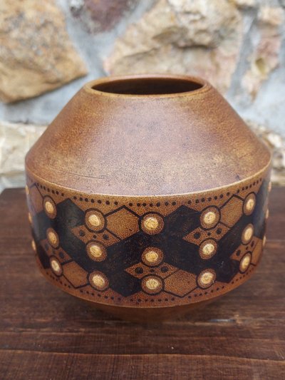 Henri Simmen (1880-1963) Vase Africaniste 1911-1912