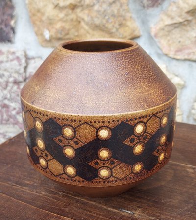 Henri Simmen (1880-1963) Vase Africaniste 1911-1912
