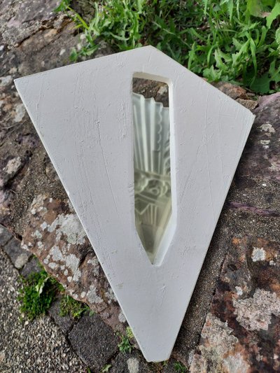 Pair of Art Deco Glass Wall Lights