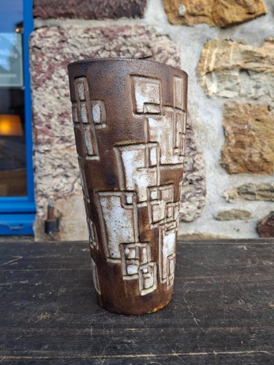 Geometric vase Kostanda Vallauris