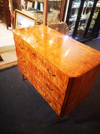 Chest of drawers - Scandinavian - Birch - Circa 1940