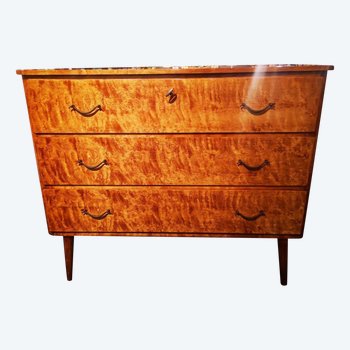 Chest of drawers - Scandinavian - Birch - Circa 1940