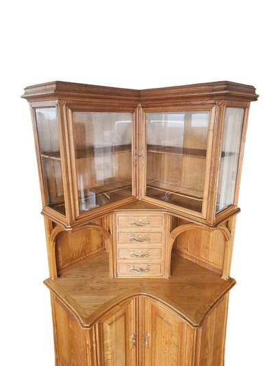 Jugendstil-Eckschrank von Plumet-Selmersheim