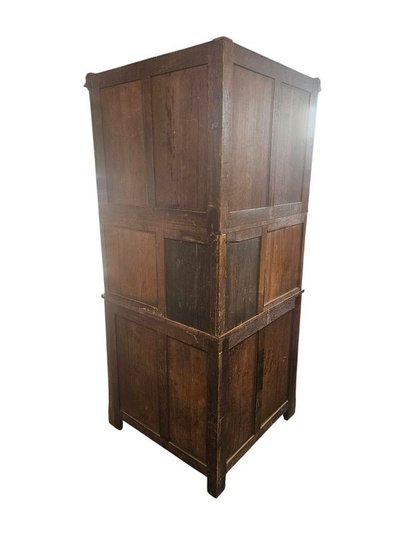 Jugendstil-Eckschrank von Plumet-Selmersheim