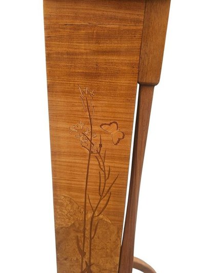 Louis Majorelle Art Nouveau Sweet Note "Squirrel and Butterflies"