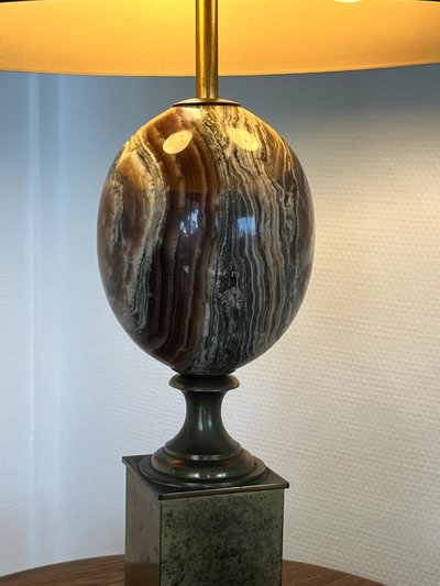 Maison CHARLES Egg Lamp France 1970