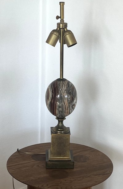 Maison CHARLES Egg Lamp France 1970