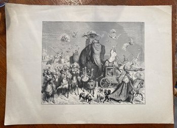 Suite of 9 engravings - Gustave Doré - Hetzel - 1862
