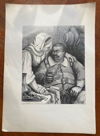 Suite of 9 engravings - Gustave Doré - Hetzel - 1862