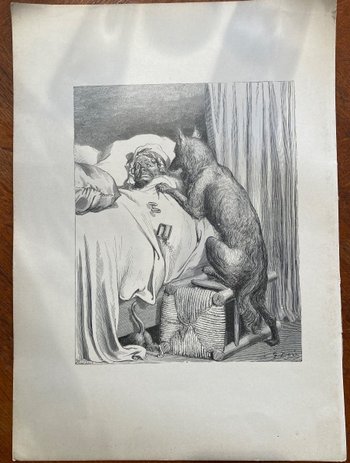 Suite of 9 engravings - Gustave Doré - Hetzel - 1862