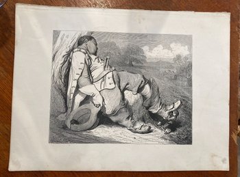Suite of 9 engravings - Gustave Doré - Hetzel - 1862