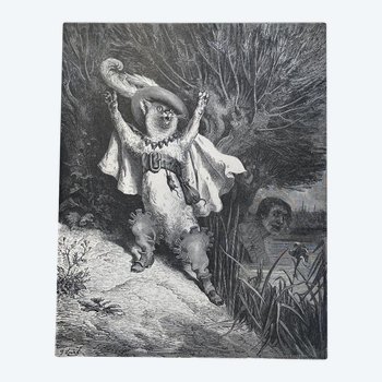 Suite of 9 engravings - Gustave Doré - Hetzel - 1862