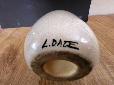 Vaso floreale Louis Auguste Dage - XX secolo