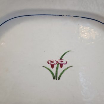 Teller - Chinesisches Porzellan - Compagnie des Indes - 18. Jahrhundert