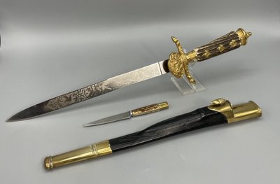 Prestigious hunting dagger - Solingen, Germany