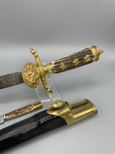 Prestigious hunting dagger - Solingen, Germany