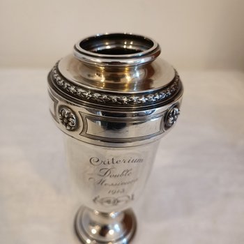 Coppa - Argento Sterling - Criterium Double Gentlemen - Robert Linzeler - 1913