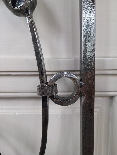 2 wrought-iron doors