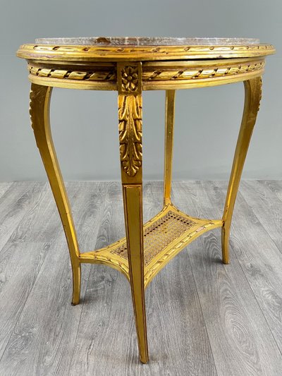 Louis XVI style side table, early 20th century