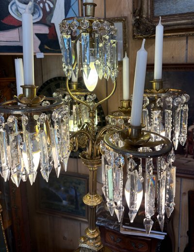 Large candelabra, 19th century