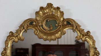  Rocaille Mirror in Golden Wood, Louis XV – 1900