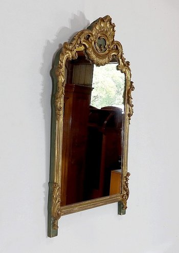  Rocaille Mirror in Golden Wood, Louis XV – 1900