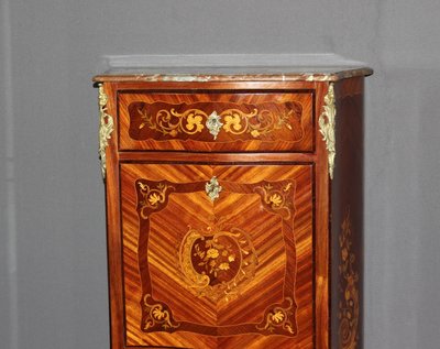 Sekretär im Stil von Louis XV gestempelt A. Monin Ende XIX