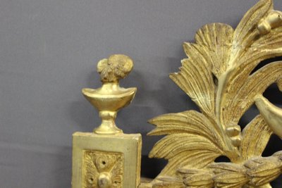 Specchio in legno dorato Luigi XVI XVIII