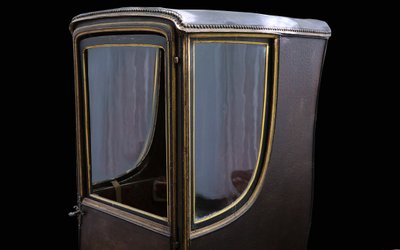 Chaise à porteur XVIIIeme siècle  Louis XV