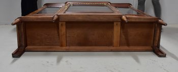  Bücherregal aus Kirsche und Mahagoni im Stil Louis XVI - Anfang des 20. Jahrhunderts