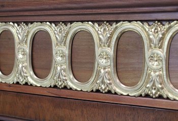  Bücherregal aus Kirsche und Mahagoni im Stil Louis XVI - Anfang des 20. Jahrhunderts