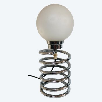 Vintage spiral lamp, space age, Germany