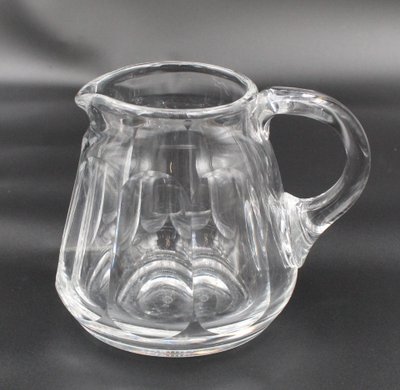 Baccarat crystal water pitcher, Talleyrand Harcourt model
