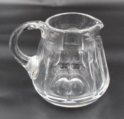 Baccarat crystal water pitcher, Talleyrand Harcourt model